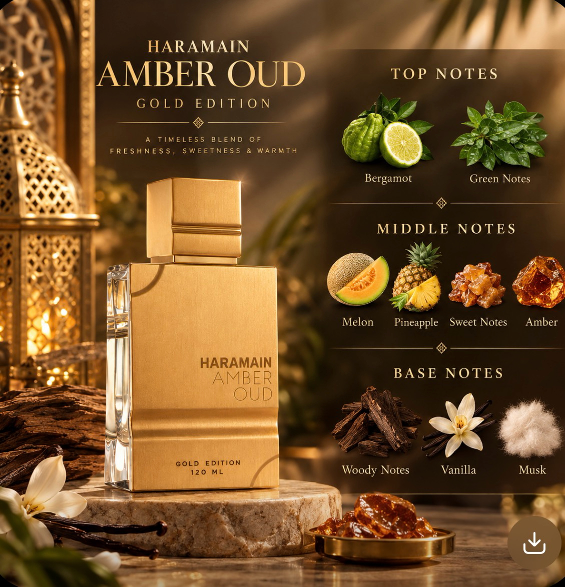 Al Haramain Amber Oud Gold Edition